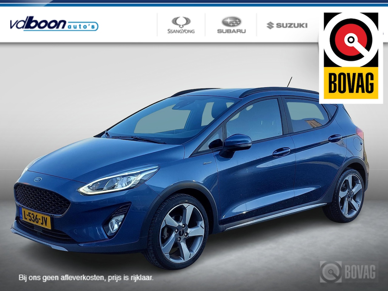 Ford Fiesta - 1.0 EcoBoost Vignale active | NAVI | TREKHAAK | 125 PK | rijklaarprijs!! - AutoWereld.nl