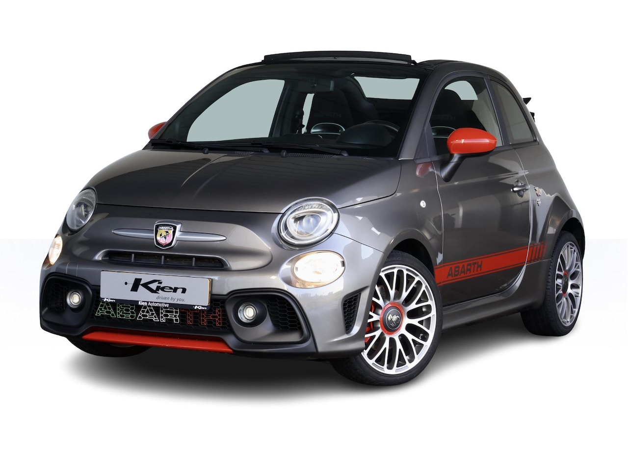 Fiat 500 C - 1.4 T-Jet Abarth 595 | Sport Uitlaat | Automaat | Schakelflippers | - AutoWereld.nl