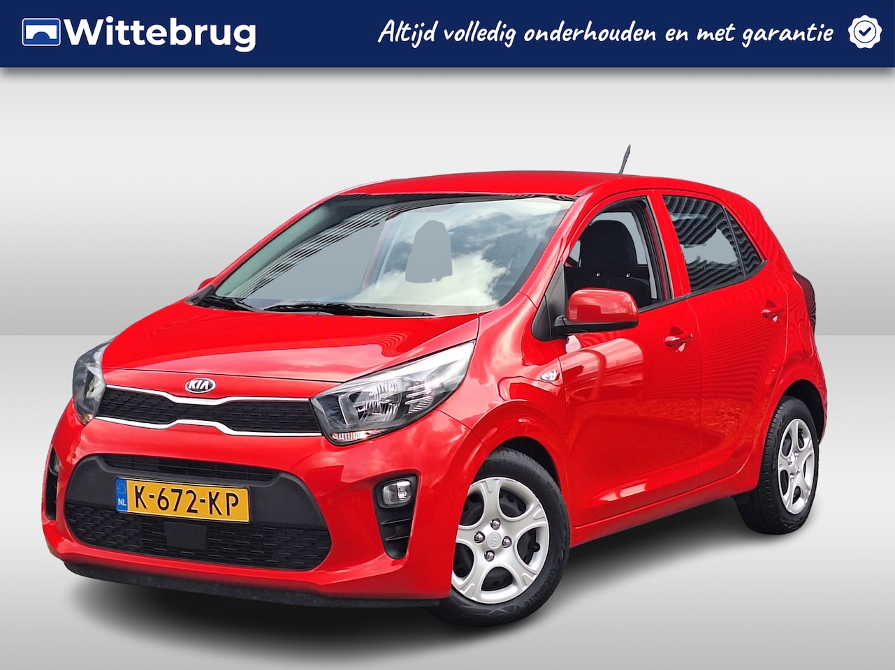 Kia Picanto - 1.0 DPi ComfortLine | Cruise Control | Bluetooth | Airco | Automatische Verlichting | Mooi - AutoWereld.nl