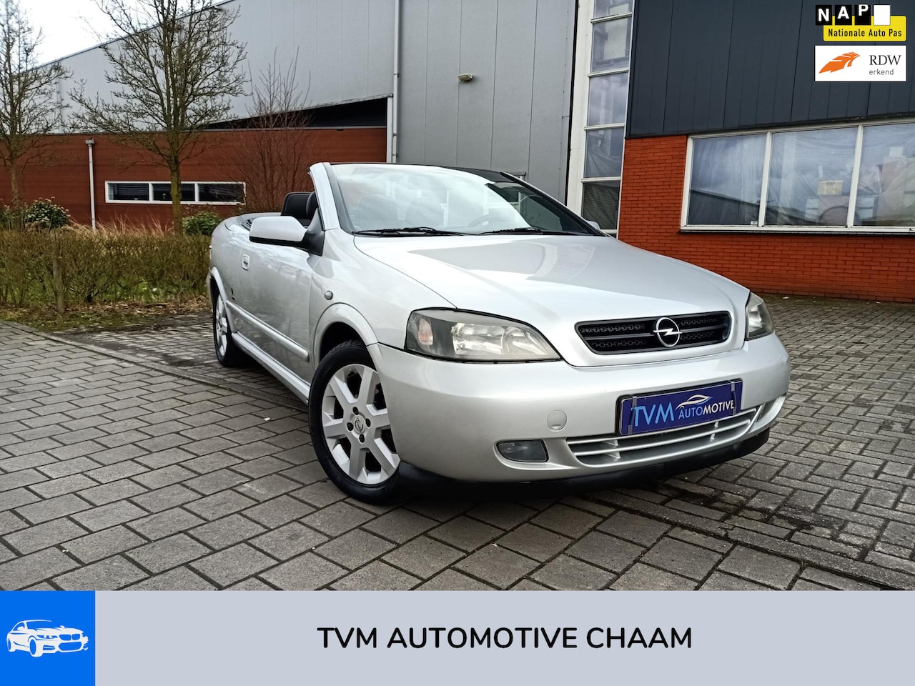 Opel Astra Cabriolet - 1.6-16V AIRCO LM VELGEN LEDERE BEKLEDING - AutoWereld.nl