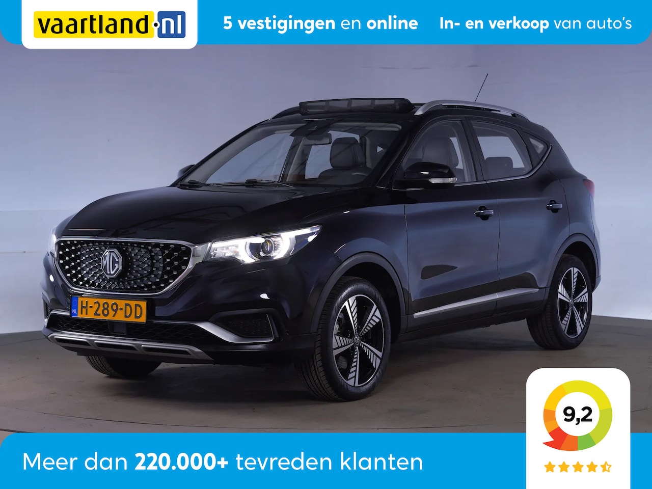 MG ZS - EV 45 kWh Luxury [ Panorama Leder Navi ] - AutoWereld.nl