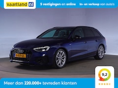 Audi A4 Avant - 35 TFSI S Line Black Edition Aut. [ B&O Virtual Navi Trekhaak ]