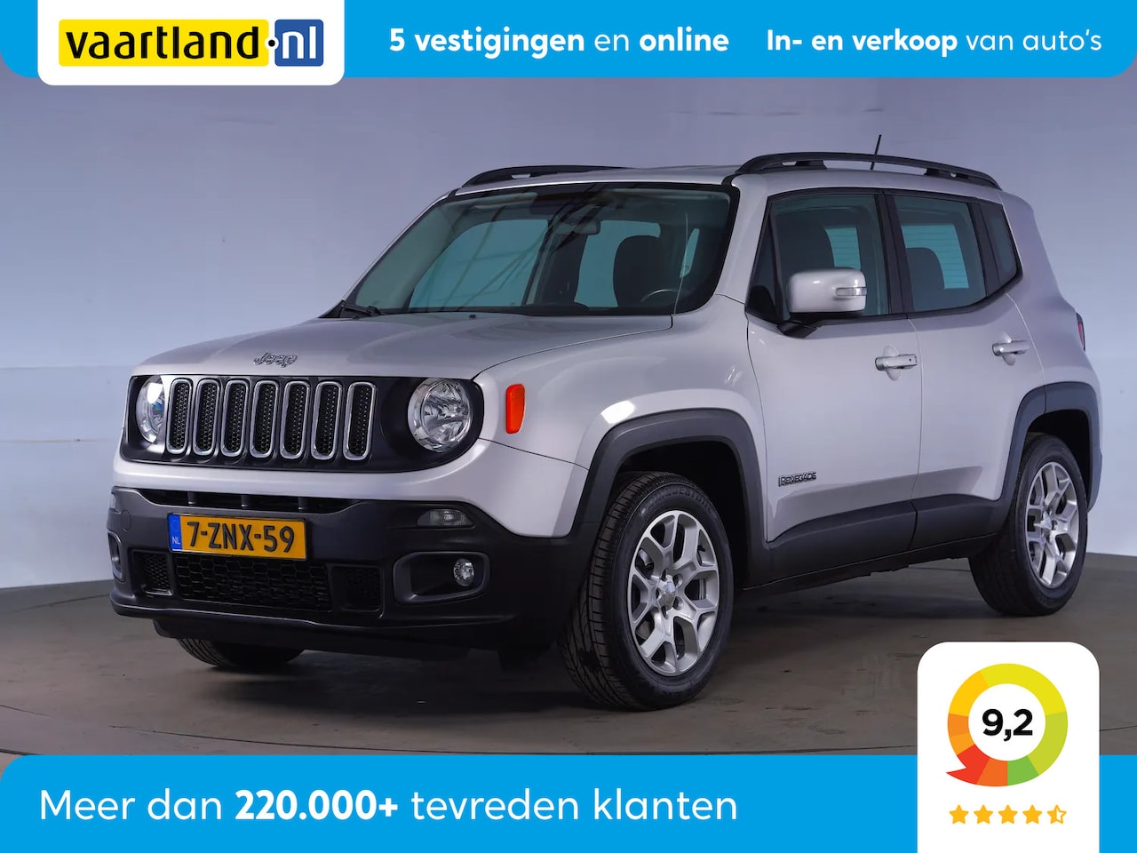 Jeep Renegade - 1.4 MultiAir Longitude [ Airco Cruise LMV ] - AutoWereld.nl