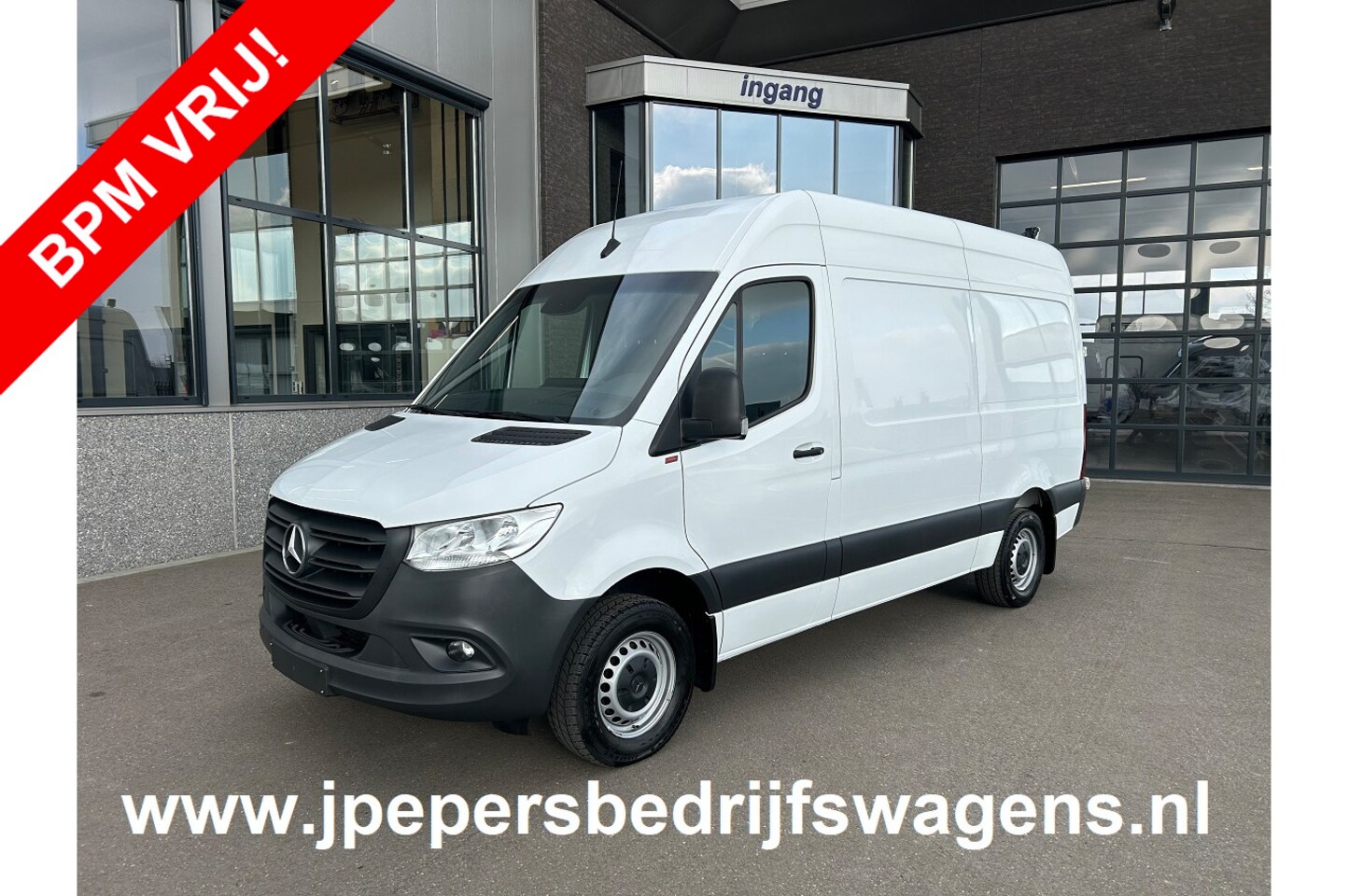 Mercedes-Benz Sprinter - 316 CDI L2 H2 Omvormer 230V / MBUX / Camera / Navigatie / Trekhaak / Cruise control / Airc - AutoWereld.nl