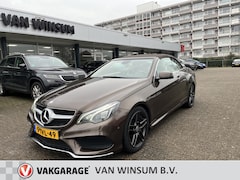 Mercedes-Benz E-klasse Cabrio - 200 Edition Sport AMG beige leer Navi Acamera Lmv Automaat Cruise Elektrische stoelen Nap