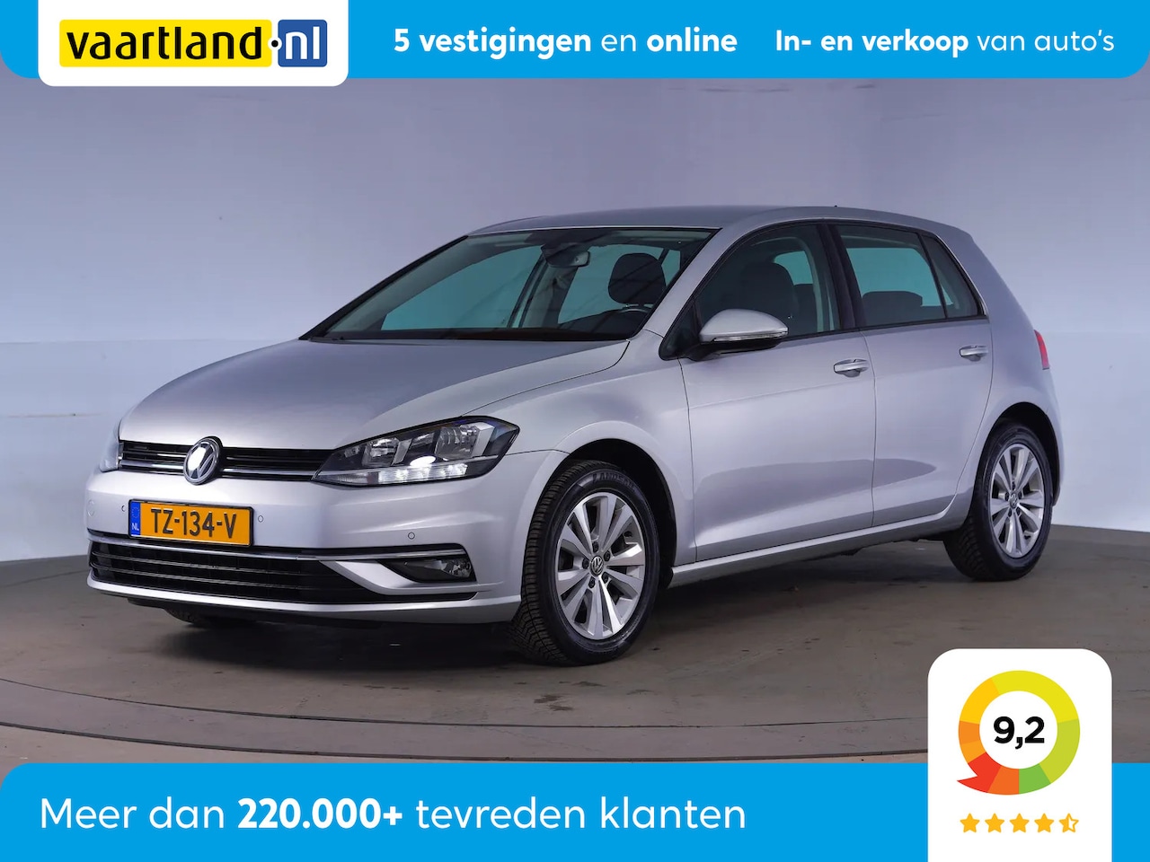 Volkswagen Golf - 1.0 TSI 110pk Comfortline 5-drs[ Navi Adapt.cruise Climate ] - AutoWereld.nl