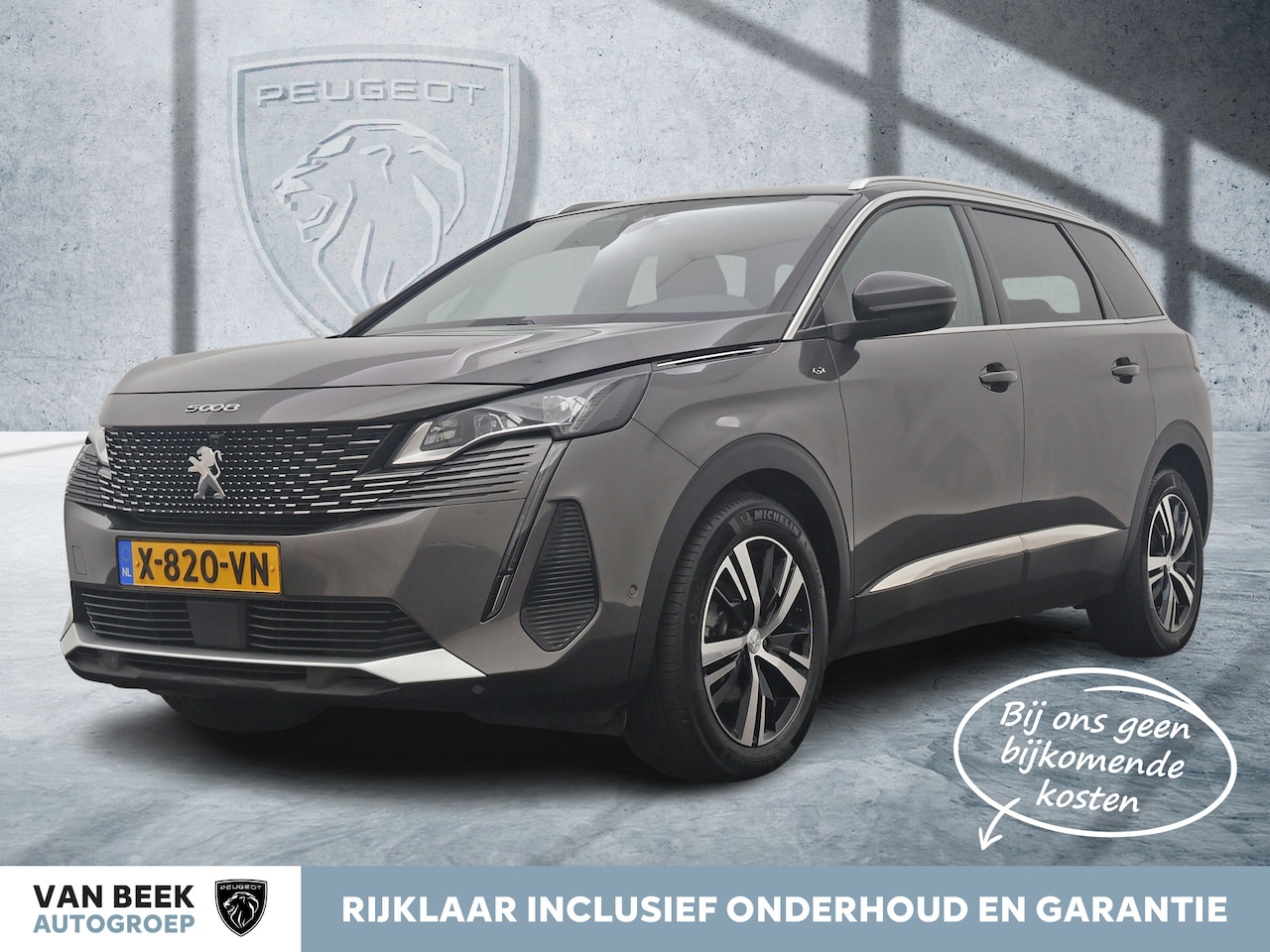 Peugeot 5008 - 136PK Automaat Hybrid GT | Rijklaar | - AutoWereld.nl