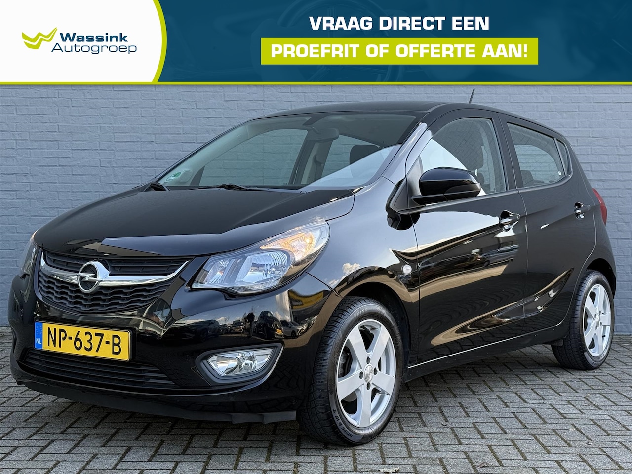 Opel Karl - 1.0 ecoFLEX 75pk Edition | 15 Inch Lichtmetalen velgen | Cruise Control - AutoWereld.nl