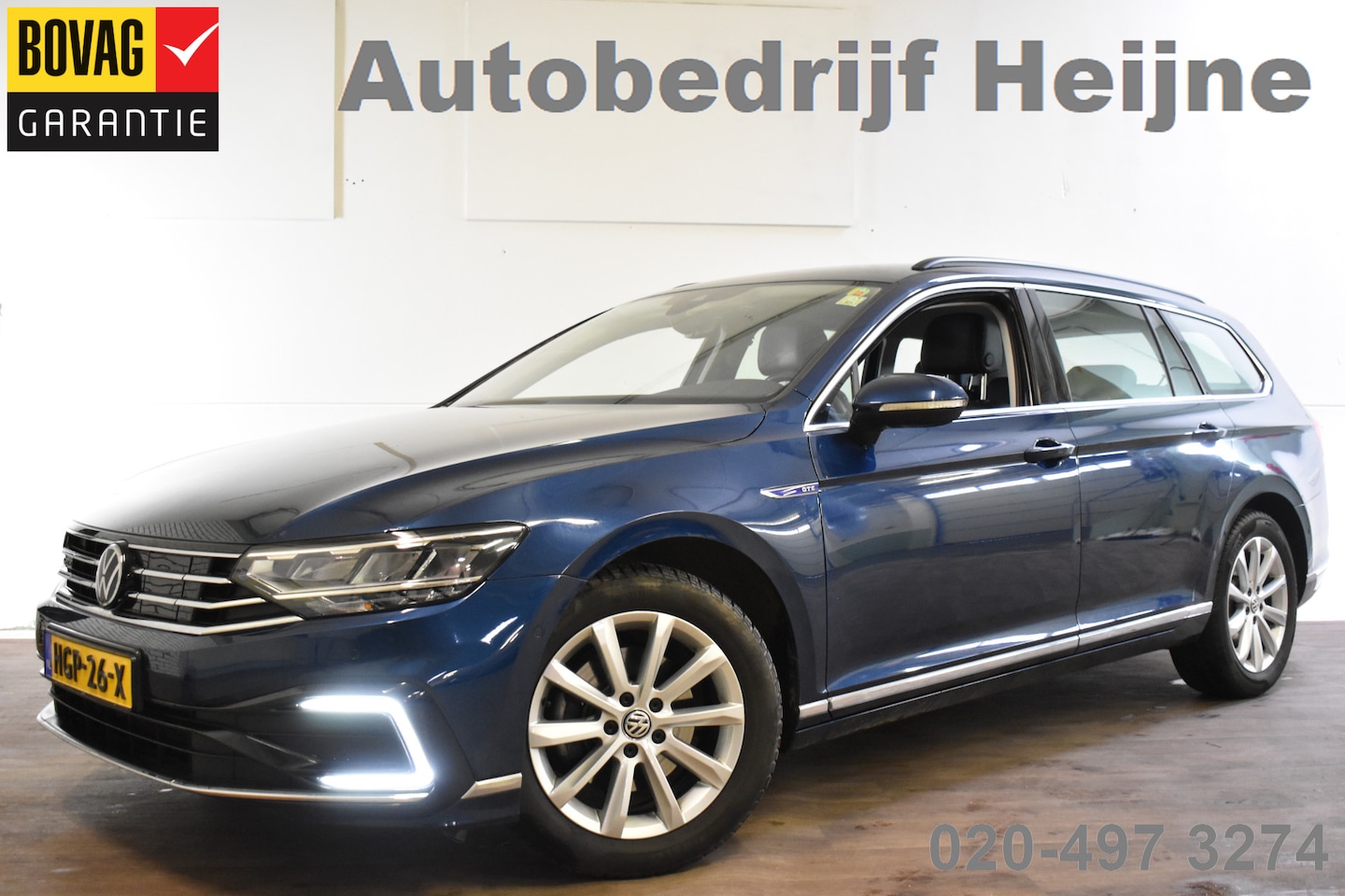 Volkswagen Passat Variant - GTE 218PK DSG HYBRID BUSINESS CAMERA/NAVI/LEDER - AutoWereld.nl