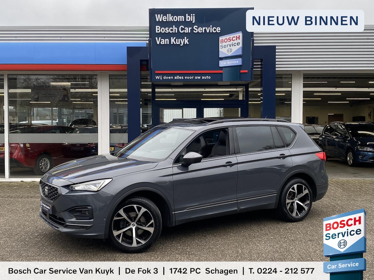 Seat Tarraco - 1.5 TSI FR / Automaat / 150 PK / 76.000 KM / Stoelverwarming V + A / Elektr.- Glazen-Panod - AutoWereld.nl