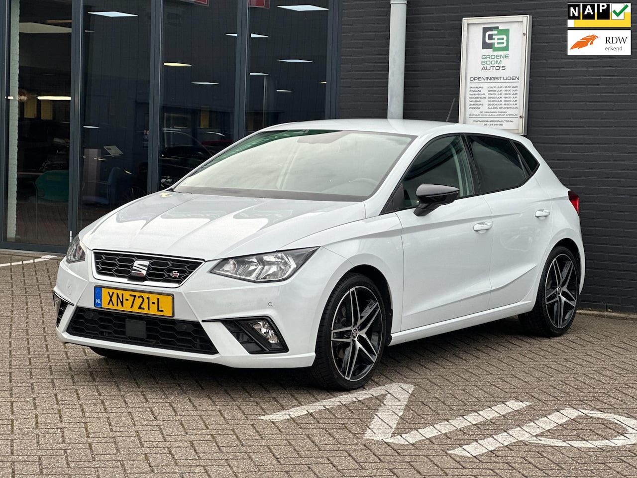 Seat Ibiza - 1.0 TSI FR Business Intense/CAMERA/NAVI/NL-AUTO NAP/AUTOMAAT!! - AutoWereld.nl