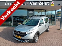 Dacia Dokker - 1.3 TCe Stepway, Airco, Multimediasysteem, Bluetooth, Navigatie, Stoelverwarming, Parkeers