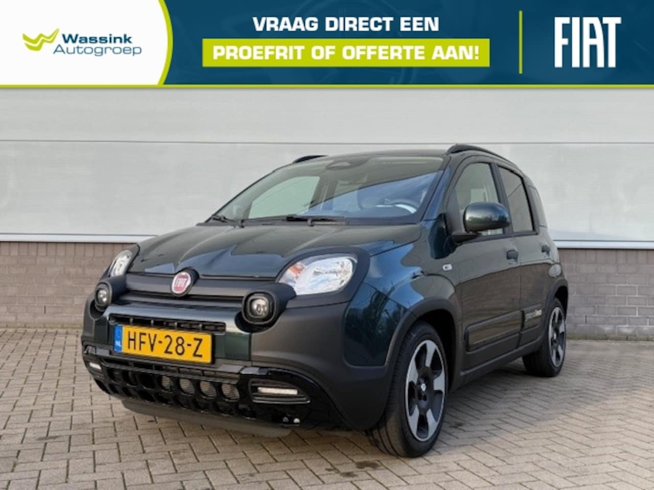 Fiat Panda - 1.0 70pk Pandina | 5 Zits | Cruise Control | Carplay| Parkeersensoren | Lane Assist | 7"To - AutoWereld.nl