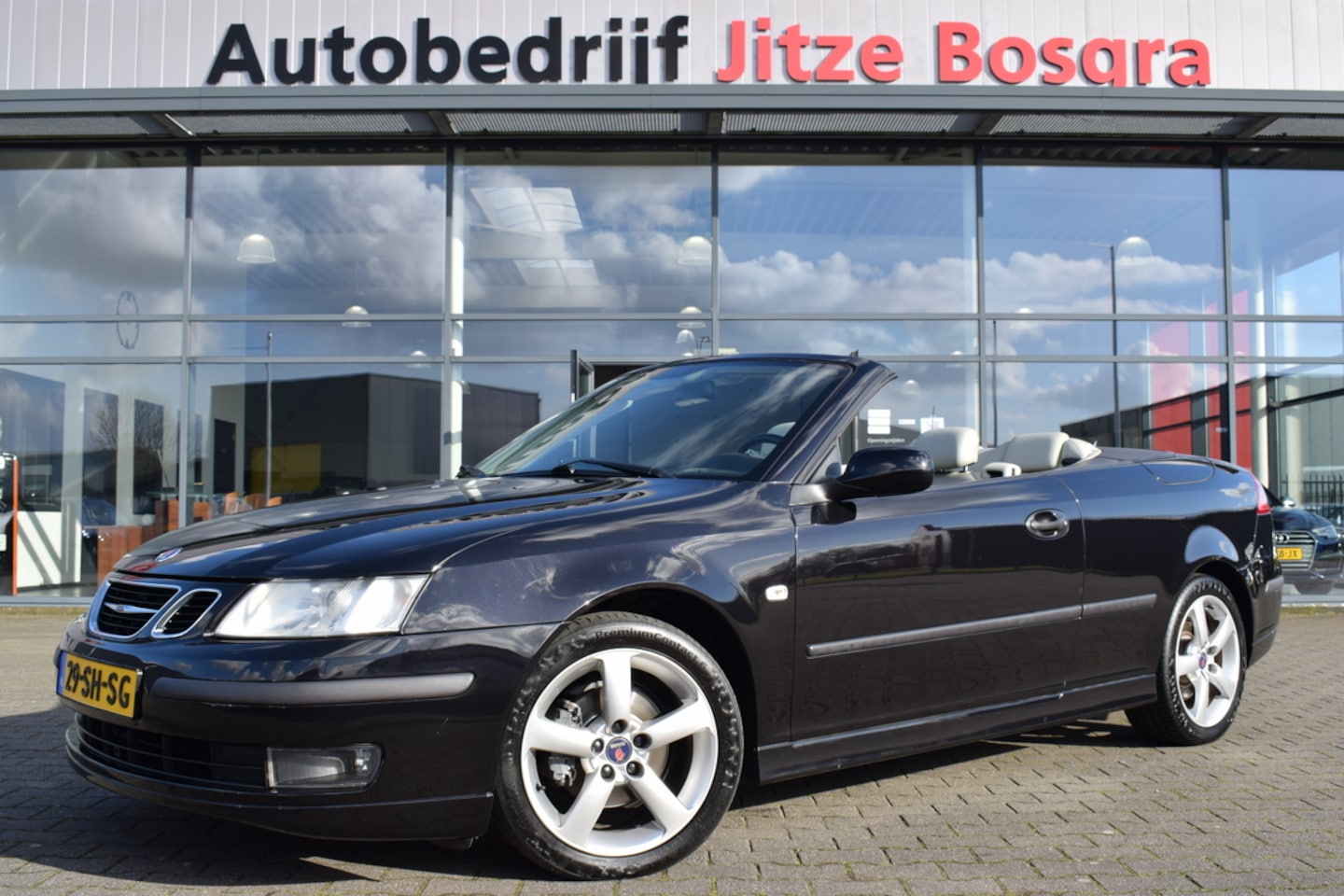 Saab 9-3 Cabrio - 1.8T Automaat Vector Vol Leder | Full Map Navi | Stoelverwarming | 17 Inch LMV | Sportstoe - AutoWereld.nl