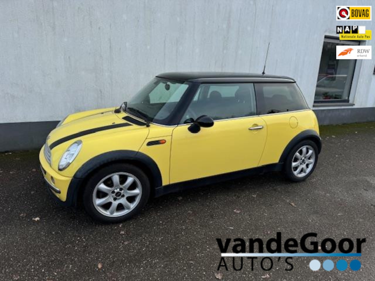 MINI Cooper - Mini 1.6 Chili, '03, aut., airco, 171000 km, sportieve auto ! - AutoWereld.nl