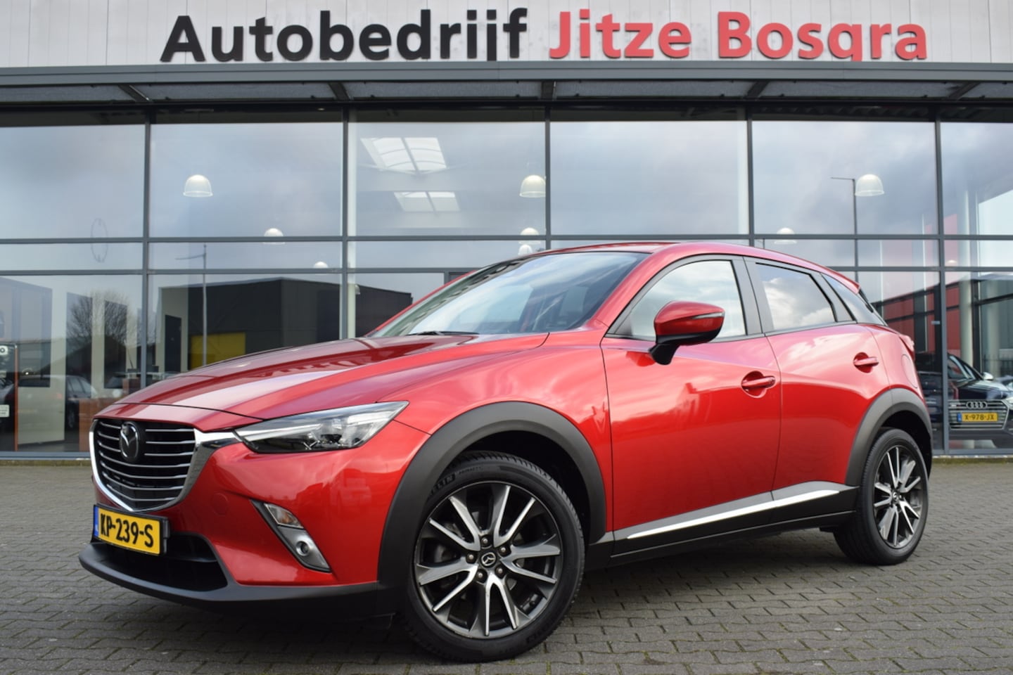 Mazda CX-3 - 2.0 SkyActiv-G 120 GT-M LED | Zwart Leder | Sportstoelen | Full Map Navi | Adap. Cruise | - AutoWereld.nl