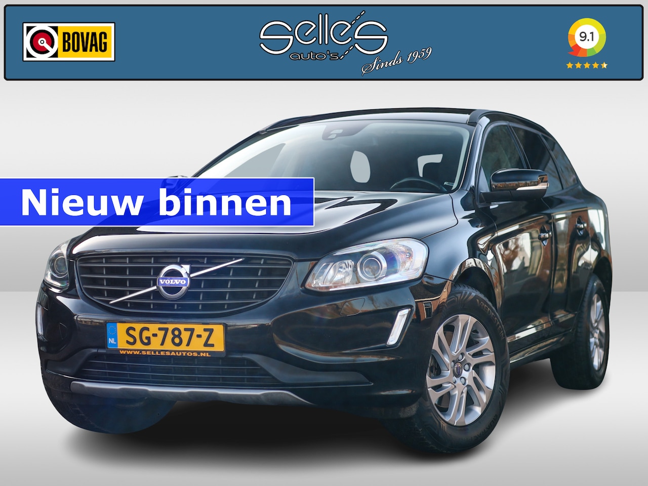 Volvo XC60 - 2.0 D3 FWD Polar+ Stoelverwarming | navigatie | Climate control - AutoWereld.nl