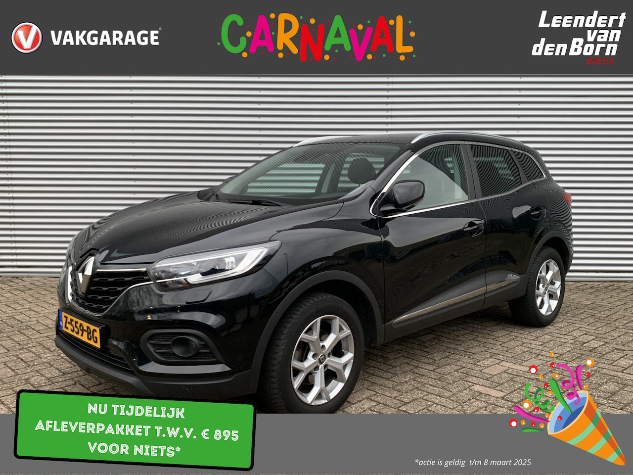 Renault Kadjar - 1.3 TCe Zen AUTOMAAT | Stoelverwarming | Navigatie | Cruise | Climate | Trekhaak | Keyless - AutoWereld.nl