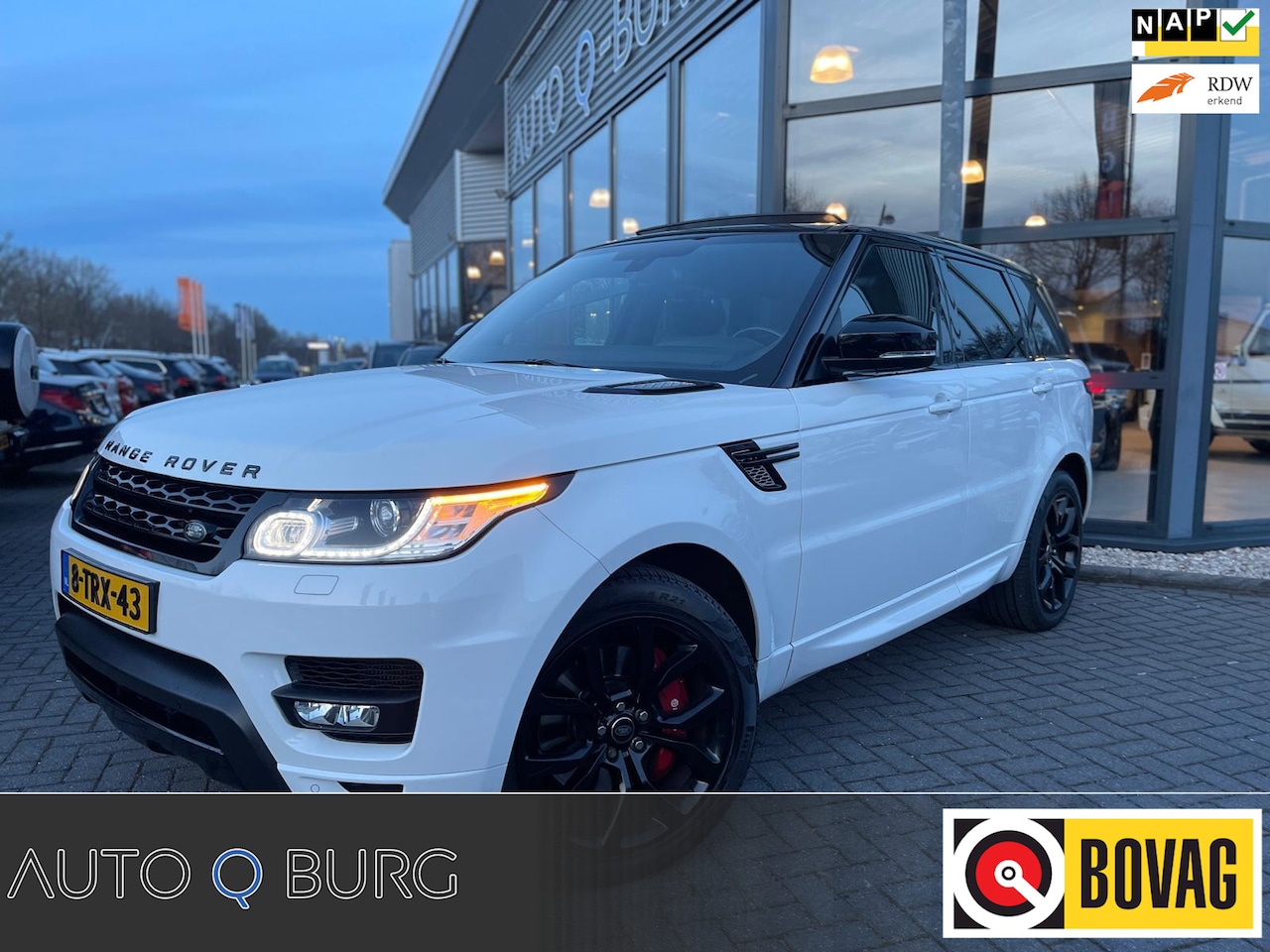 Land Rover Range Rover Sport - 3.0 SDV6 Autobiography Dynamic | Luchtvering | Automaat | Trekhaak | Panorama | Keyless | - AutoWereld.nl