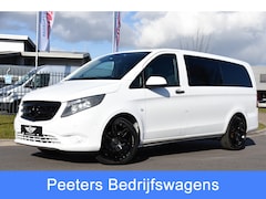 Mercedes-Benz Vito - 114 CDI Lang DC Black & White Edition Cruise, Sensoren, 143PK, Clima, Automaat, Multimedia