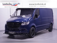 Mercedes-Benz Sprinter - 215 CDI 150 pk L2H1 Black&Blue Edition 18' LMV Airco, Zwarte Grille + Spiegelkappen, Zonne