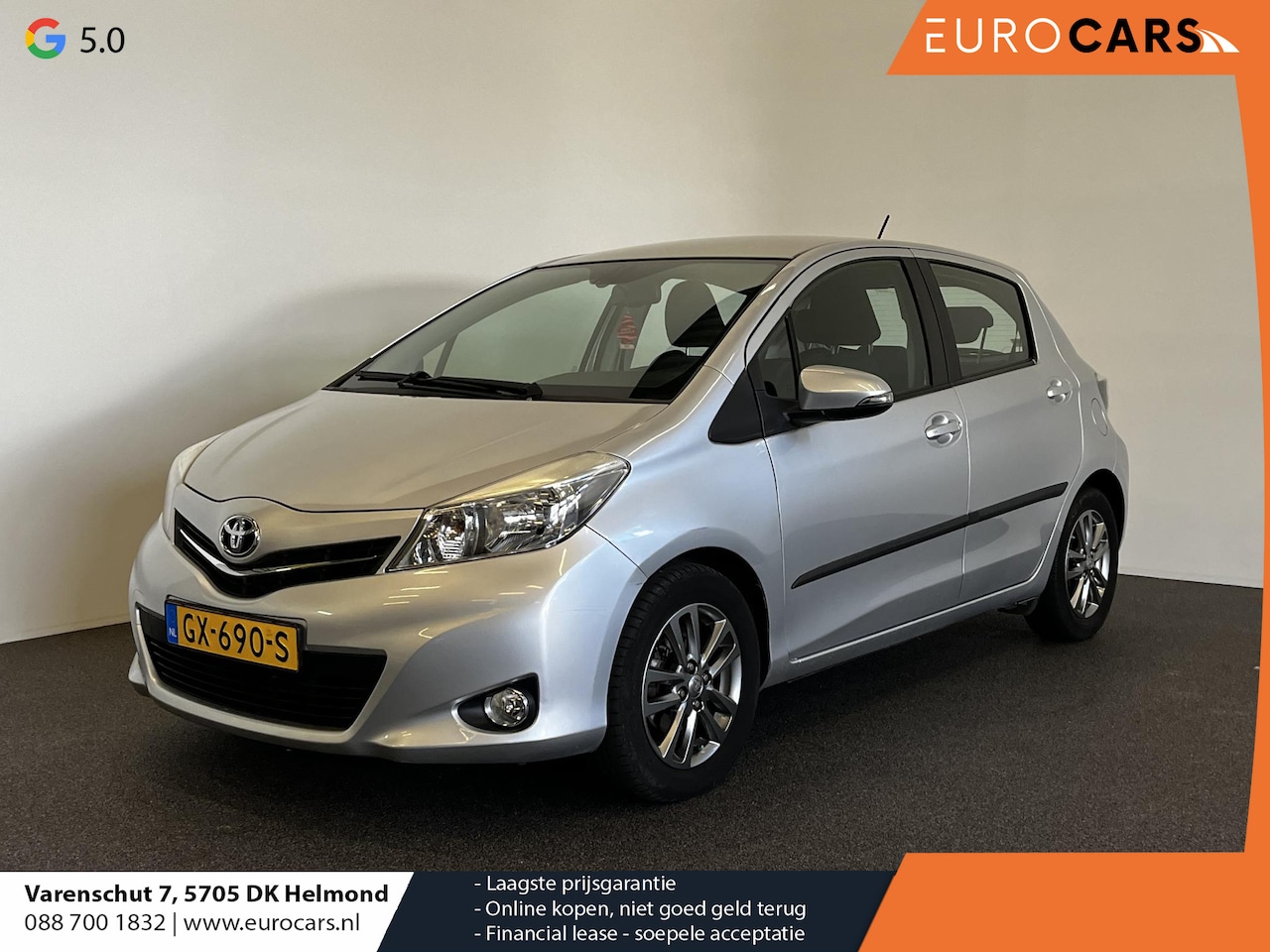 Toyota Yaris - 1.3 VVT-i Dynamic Trekhaak Parkeersensoren achter Camera Cruise Control Airco - AutoWereld.nl