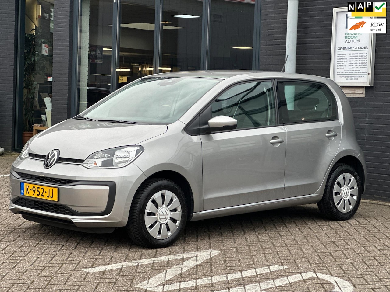 Volkswagen Up! - 1.0 BMT move up!/1STE EIG/5-DRS/AIRCO/NL-AUTO NAP - AutoWereld.nl