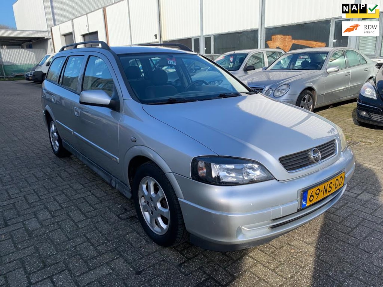 Opel Astra Wagon - 1.6-16V Njoy Airco Elektr pakket Lm velgen Rijdt en schakelt perfect - AutoWereld.nl