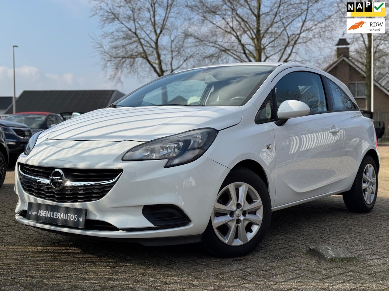 Opel Corsa - 1.2 WHITE EDITION AIRCO STUUR/STOELVERW. NW.KETTING - AutoWereld.nl