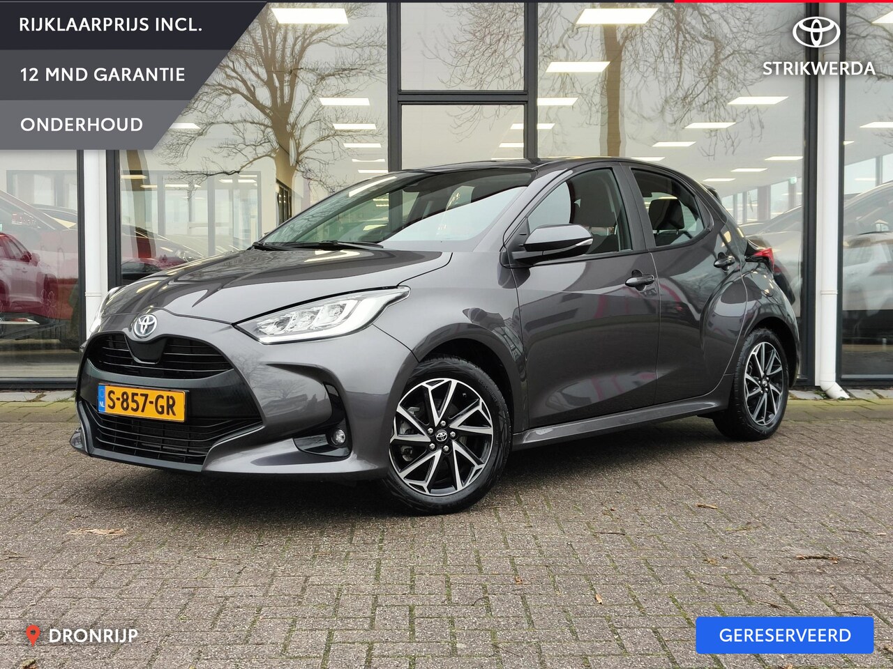 Toyota Yaris - 1.5 Hybrid Dynamic | Trekhaak | Cruise | Navi | Android auto / Apple Carplay - AutoWereld.nl