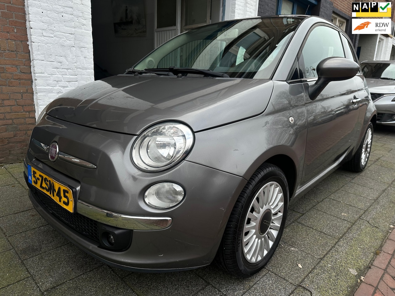 Fiat 500 - 1.2 Pop Airco Pano Nieuwe Apk Nette Auto - AutoWereld.nl