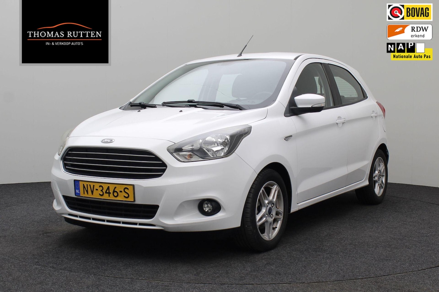 Ford Ka - 1.2 Trend Ultimate 2017 NAP | Airco | Cruise control | PDC | Lichtmetaal | Elektrische ram - AutoWereld.nl