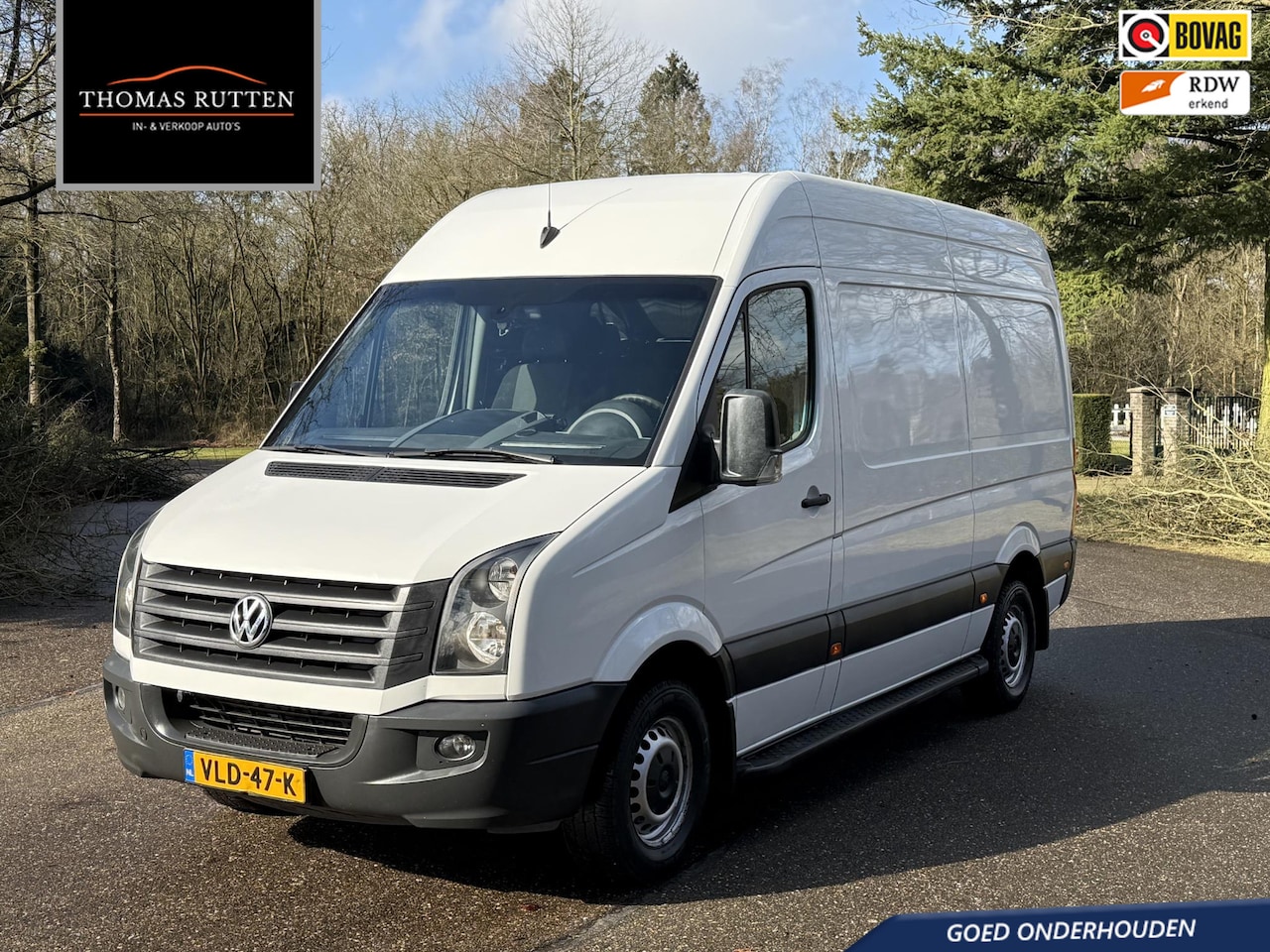 Volkswagen Crafter - 46 2.0 TDI L2H2 2016 | Goed Onderhouden | Airco | Trekhaak | Achteruitrij Camera | Stoelve - AutoWereld.nl