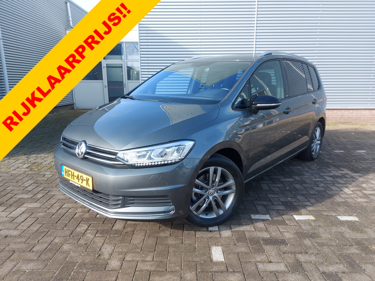 Volkswagen Touran - 1.5 TSI United 7PERS,LED,Nav,Trekhaak,elec klep,voorruit-stoel-verwarming, cruisecontrol,a - AutoWereld.nl