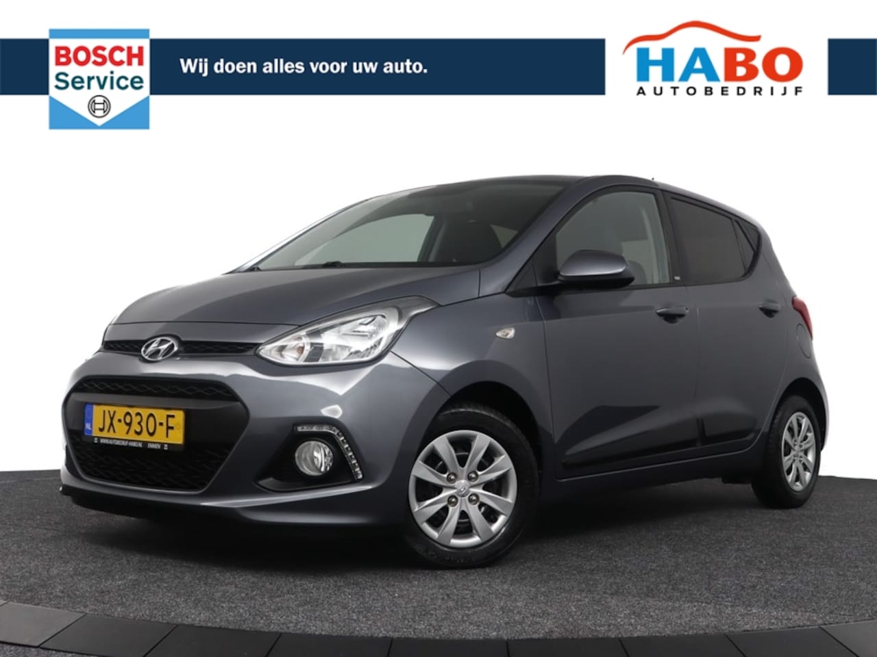 Hyundai i10 - 1.0 I-MOTION GO! ECC/CRUISE/BLUETOOTH/NAV/DAGRIJ.VERLICHTING/86.000KM - AutoWereld.nl