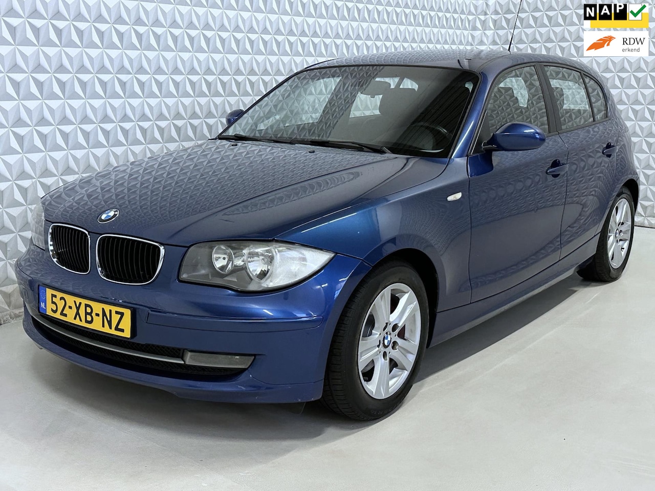 BMW 1-serie - 118i 5-deurs Airco Half-Leer Trekhaak (2007) - AutoWereld.nl