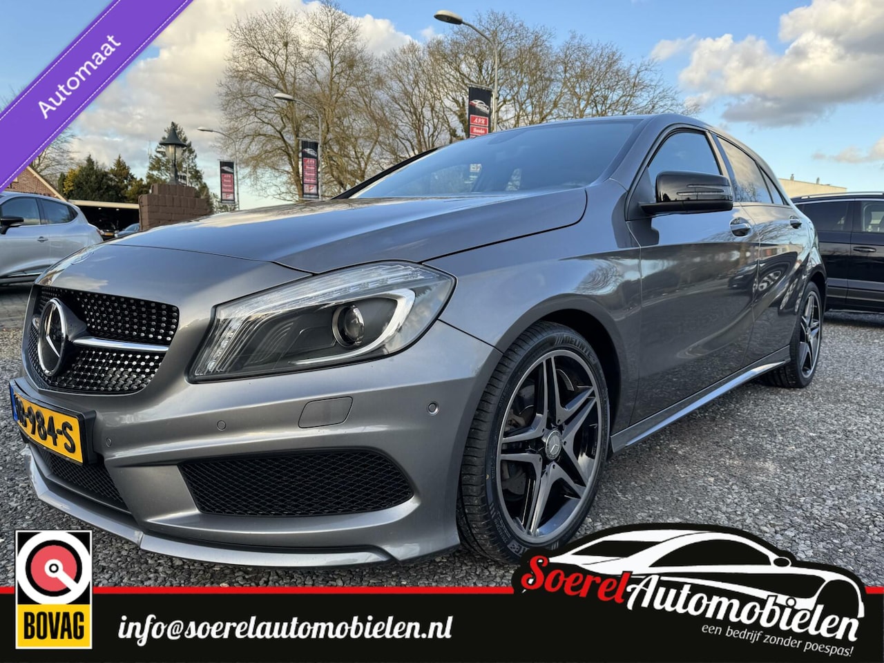 Mercedes-Benz A-klasse - 180 Ambition 180 Ambition, AMG-styling, automaat airco,cruise, - AutoWereld.nl