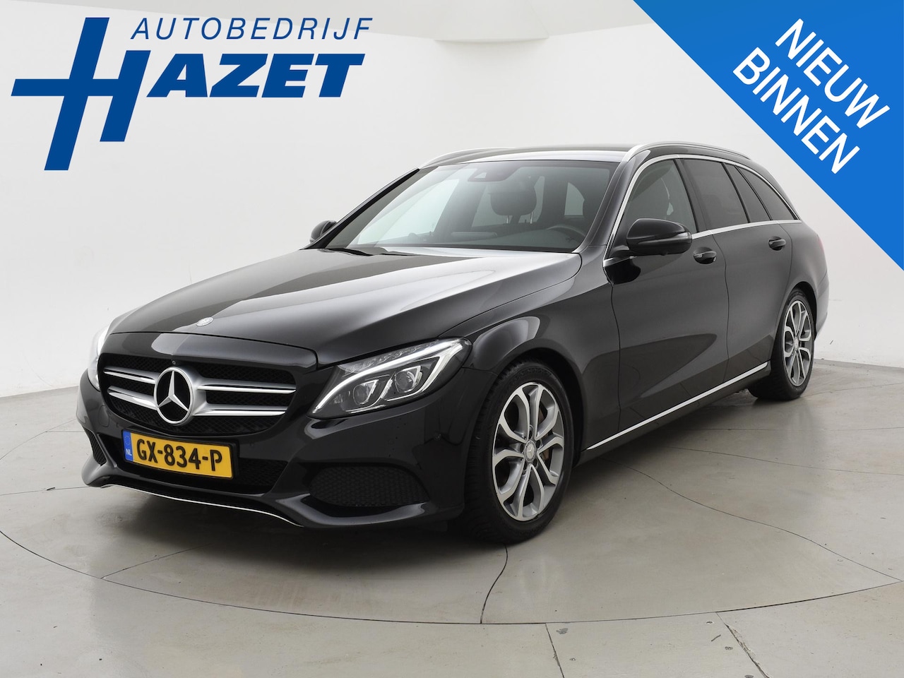 Mercedes-Benz C-klasse Estate - 350e HYBRID 280 PK AUT. + BURMESTER | 360 CAMERA | LEDER | STOELVERW. | LED - AutoWereld.nl