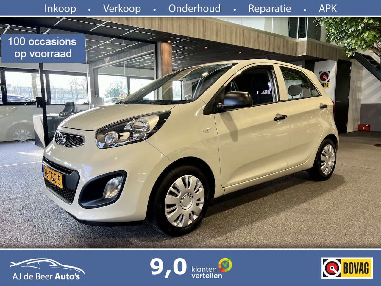 Kia Picanto - 1.2 CVVT Comfort Pack Beige kleur - AutoWereld.nl