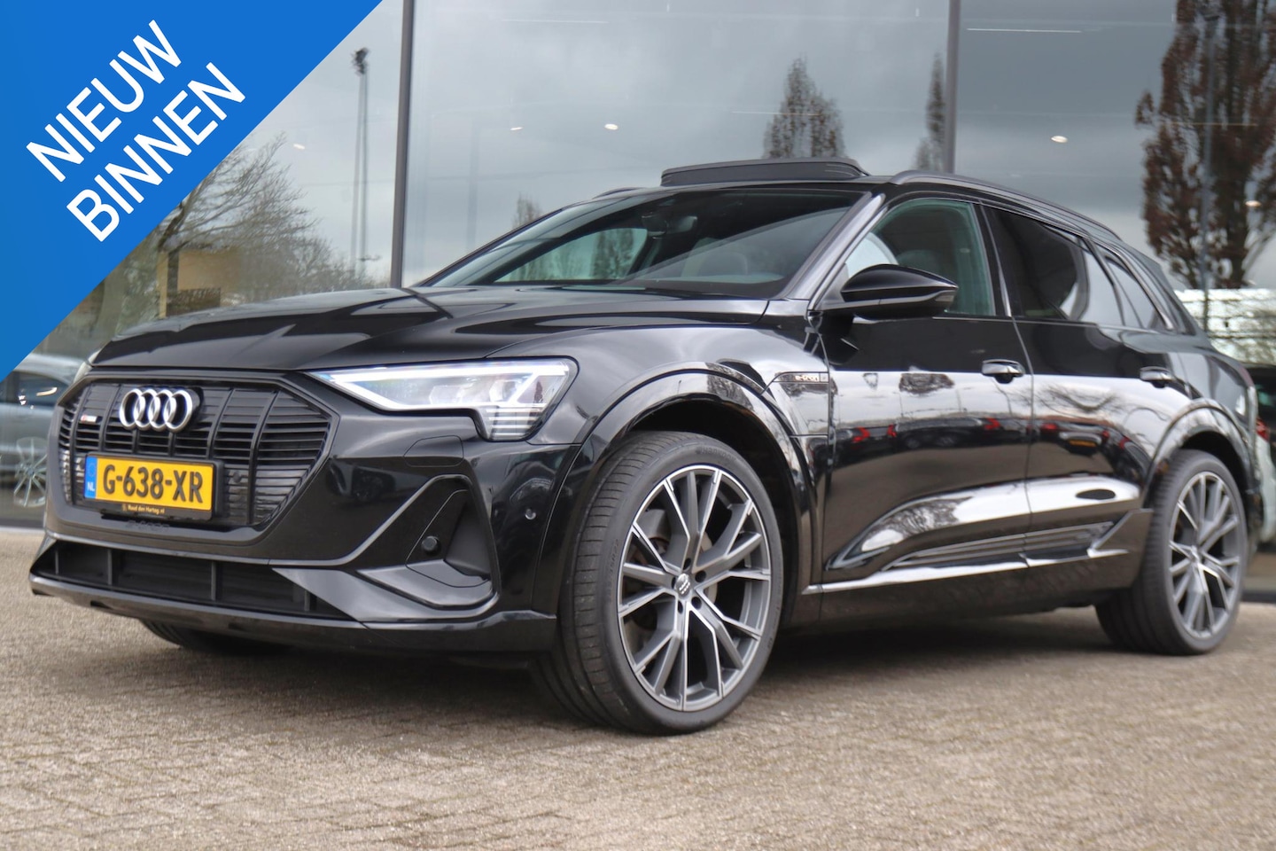 Audi e-tron - QUATTRO S-LINE LAUNCH EDITION BLACK | PANO | ORIG NL | AD. CRUISE | MEMORY | CARPLAY | LUC - AutoWereld.nl