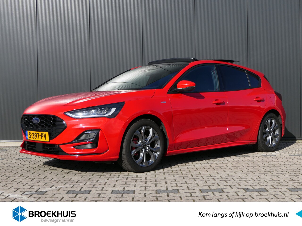 Ford Focus - 1.0 EcoBoost Hybrid ST Line | Winter pack | Adaptive cruise control | Pano dak | Camera ac - AutoWereld.nl