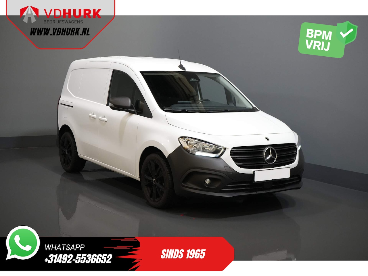 Mercedes-Benz Citan - 110 CDI Aut. 17" LMV/ 3Pers./ Stoelverw./ Carplay/ Cruise/ MBUX/ PDC/ Airco - AutoWereld.nl