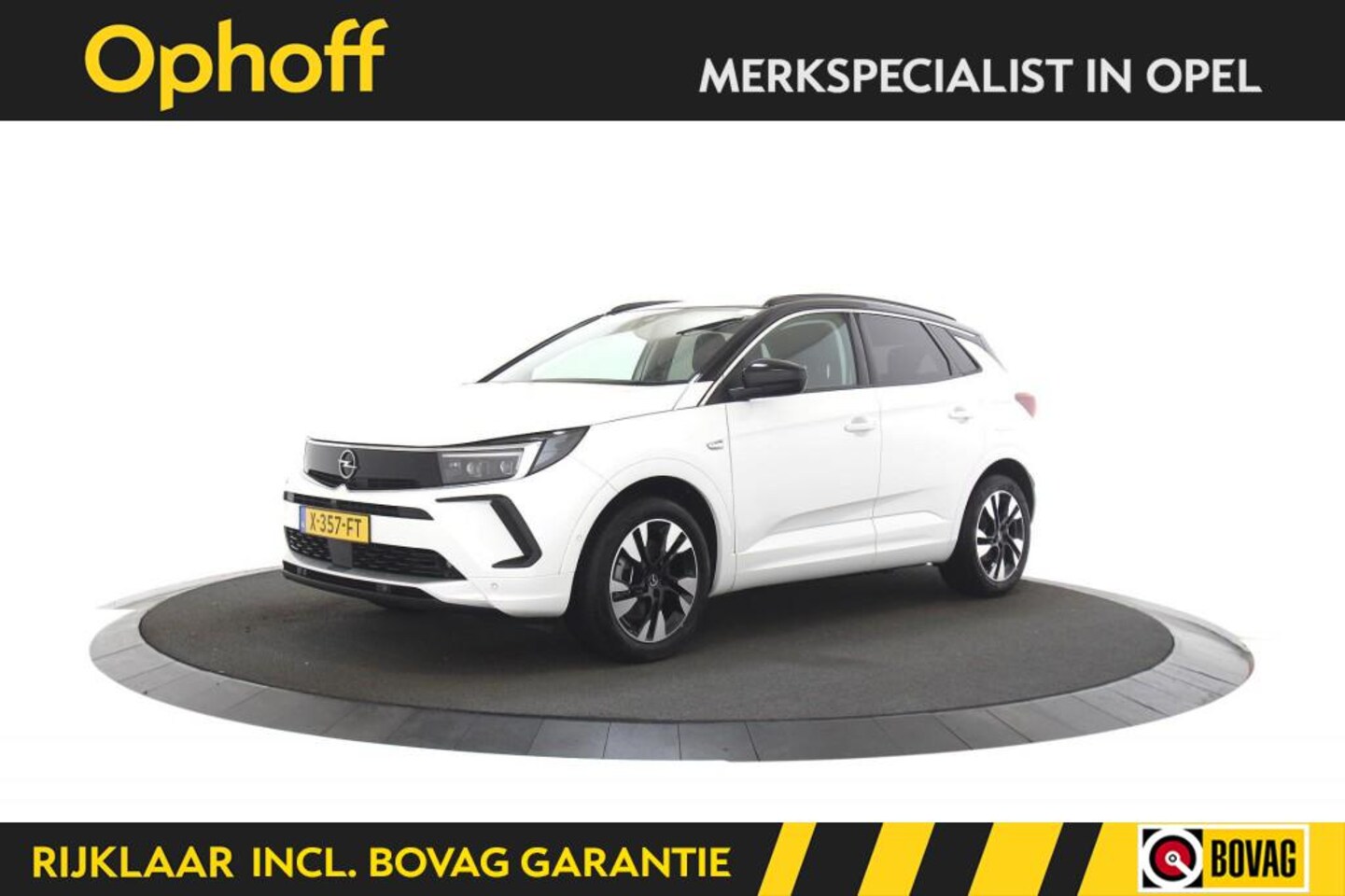 Opel Grandland - 1.6 Turbo Hybrid / Trekhaak / Camera / Ad. Cruise / Stoelverwarm - AutoWereld.nl