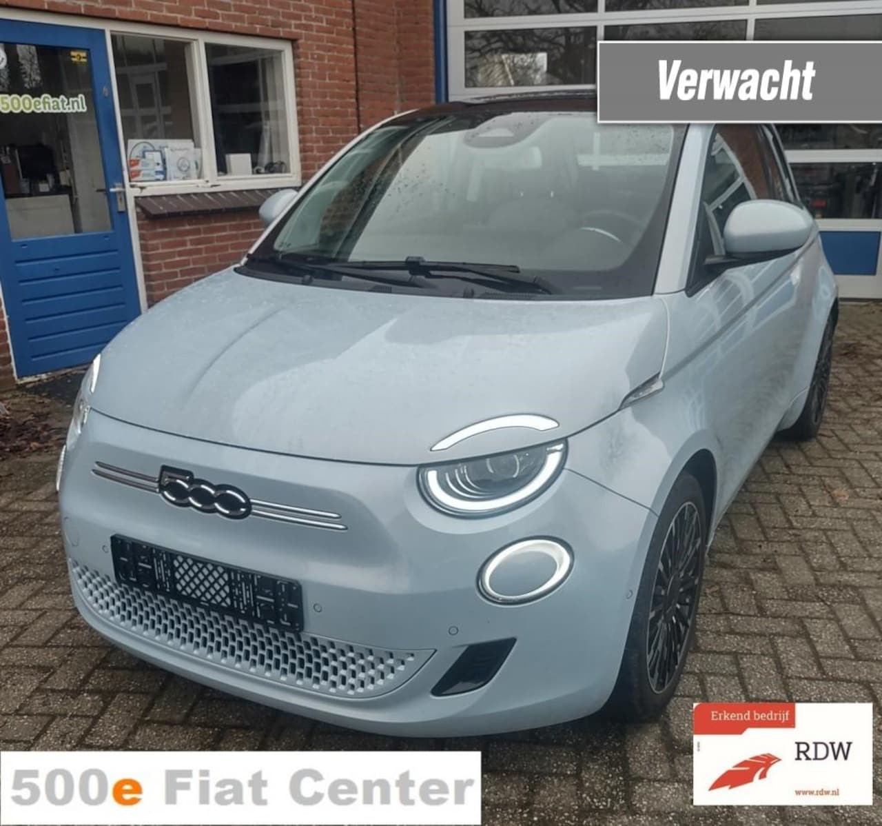 Fiat 500 - E- SunRoof -42KW -Als nieuw- Verwacht - AutoWereld.nl