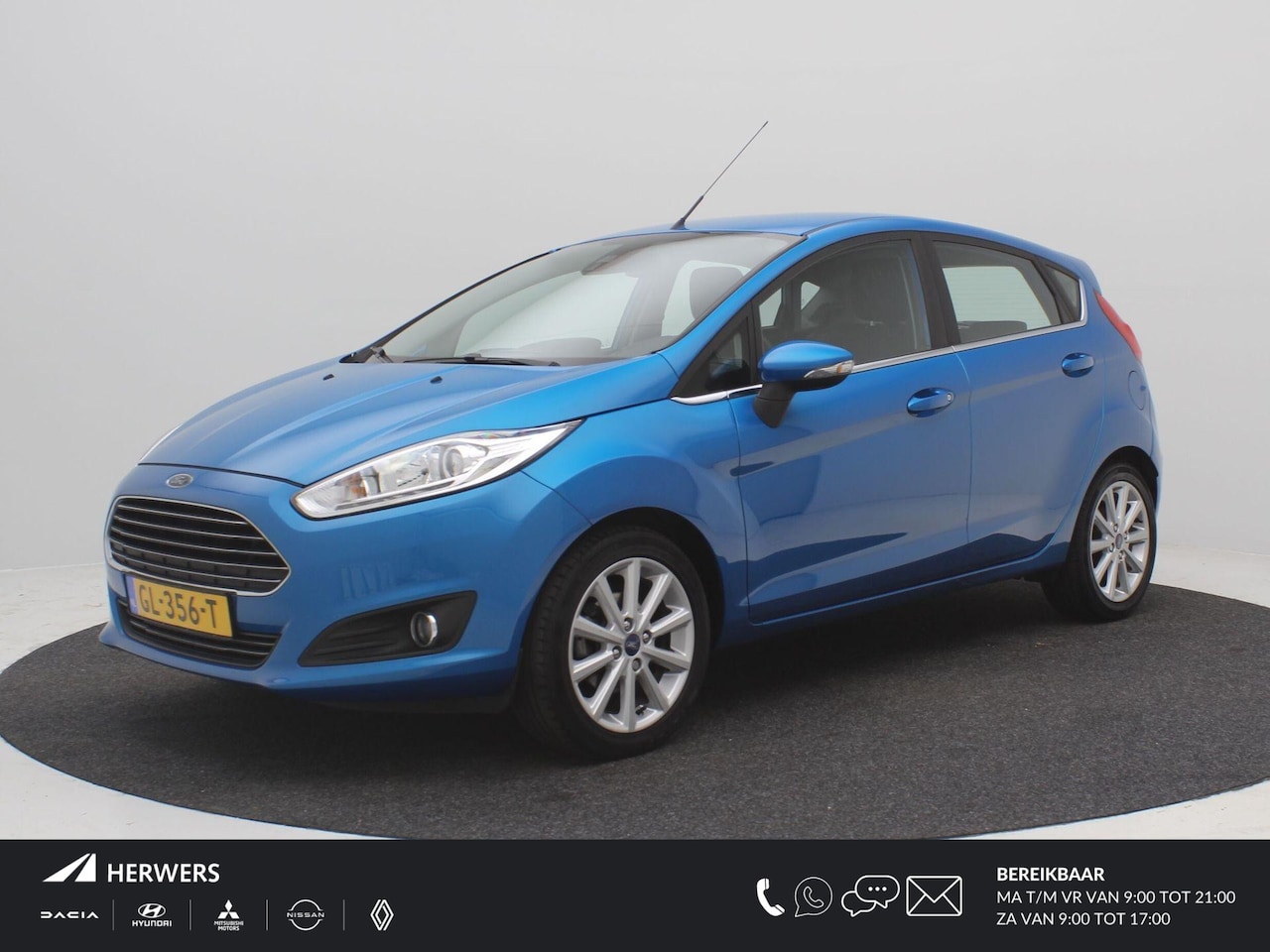 Ford Fiesta - 1.0 EcoBoost Titanium 5-Deurs / Airco Climate Control / Cruise Control / Navigatie / Parke - AutoWereld.nl