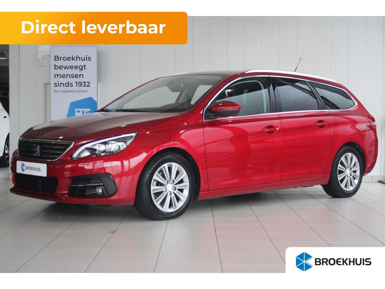 Peugeot 308 SW - 1.2 PureTech Blue Lease Premium PDC V+A | NAVI | STOELVERWARMING | CARPLAY | ADAPTIVE CRUI - AutoWereld.nl