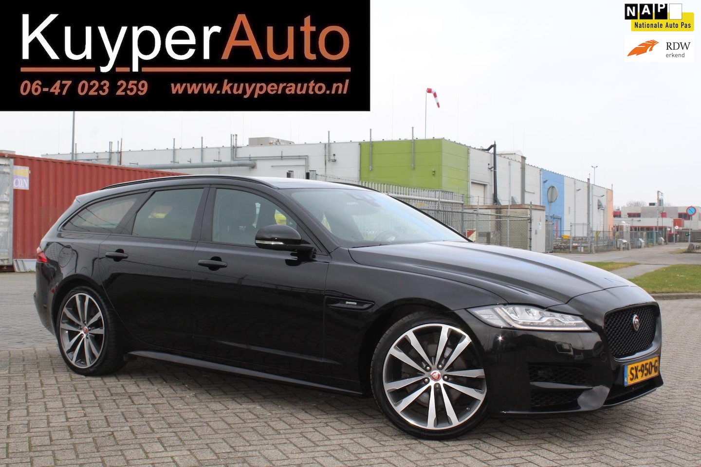 Jaguar XF Sportbrake - 2.0d Portfolio automaat 180 PK leder camera pano dealer onderhouden - AutoWereld.nl