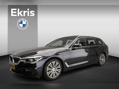 BMW 5-serie Touring - 520i | LED | Leder | HUD | Schuifdak | Comfortzetels | stoelverwarming | Chrome line | DAB