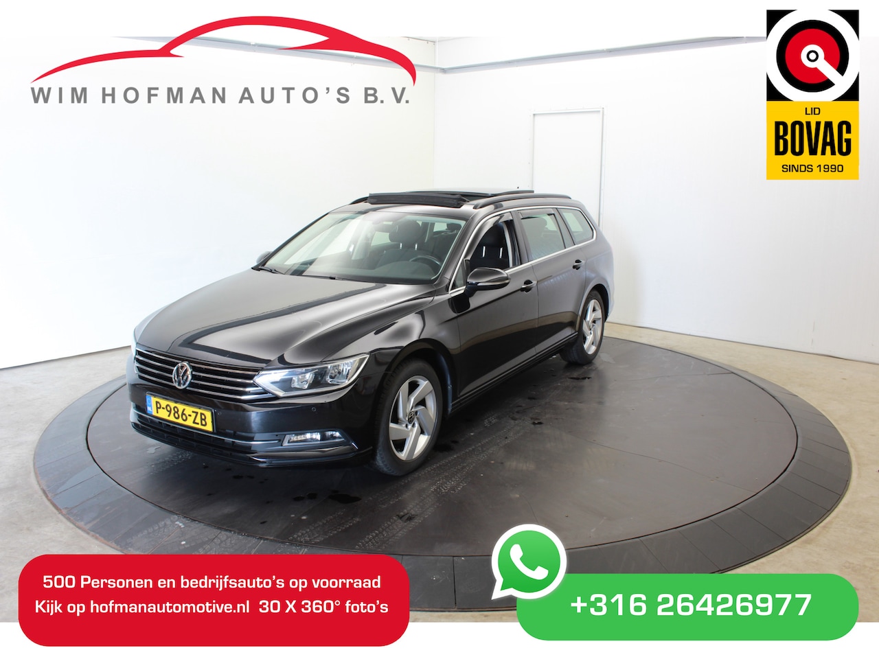 Volkswagen Passat Variant - 1.6 TDI Highline Panodak Trekhaak - AutoWereld.nl