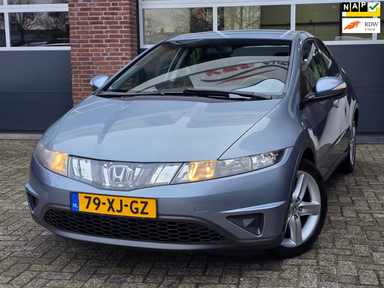 Honda Civic - 1.4 Comfort Apk 01-2026 |Nap |Blauw - AutoWereld.nl